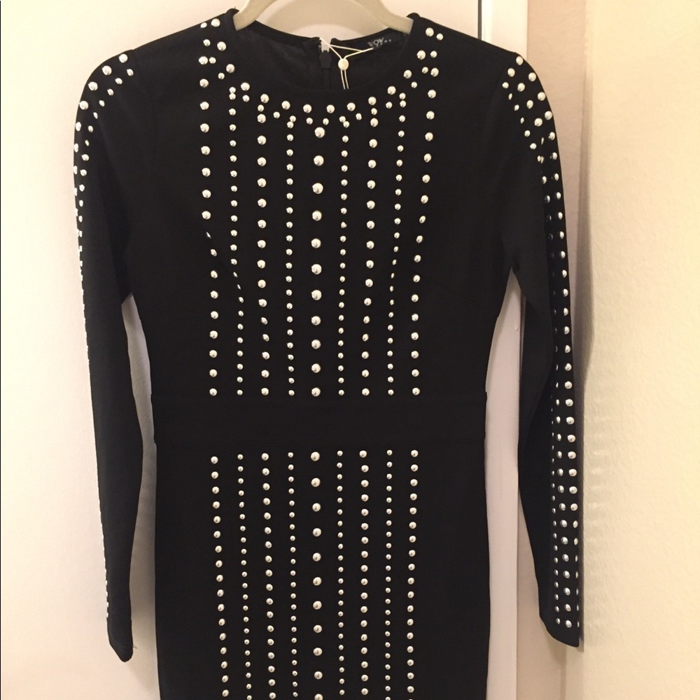 WOW Couture Maple Stud Embellished Dress